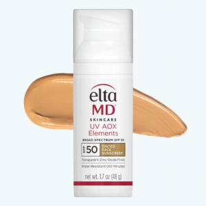 Elta MD UV AOX Elements Broad -Spectrum SPF 50 - Dermatology Sunscreen - Dermatology SPF - Elta Md Tinted Facial Sunscreen - Elta MD Skincare - Palm Beach Dermatology Group - PGA Dermatology Skin & Aesthetics Center