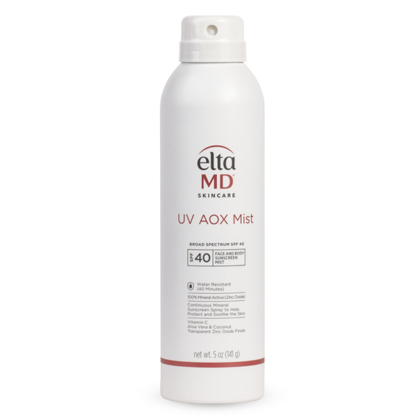 Elta MD UV AOX Mist Broad Spectrum SPF 40 - Dermatology Sunscreen - Dermatology SPF - Palm Beach Dermatology Group