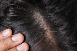 close up of hair and scalp problem - How to Cure Dry Skin on Head: Causes, Treatment and Prevention